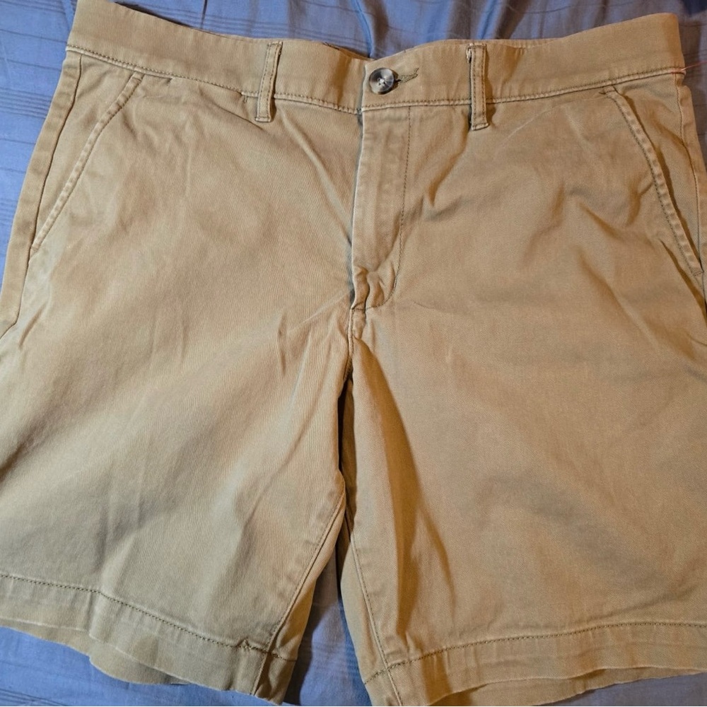 Sonoma Tan Flat Front Shorts Casual Style